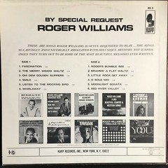 Roger Williams Lot – 2 Records Summer Wind Special Request KAPP VG+ PET RESCUE