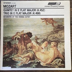 Mozart Quintet in E Flat Major K. 452 Trio E London STS 15059 LP Vienna Octet