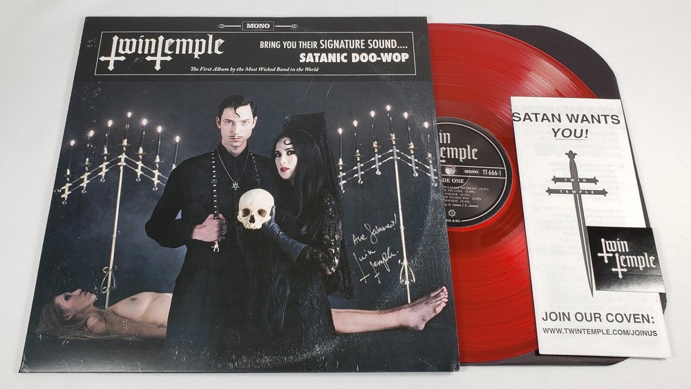 Signed First Pressing Twin Temple Bring You Their Signature Sound Vinyl LP