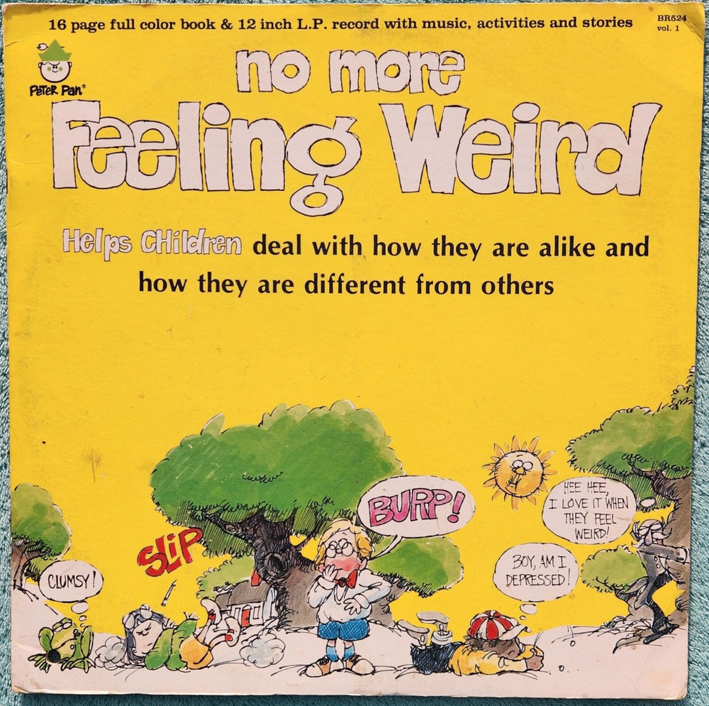 No More Feeling Weird LP And 16 Page Gatefold Book 1982 Original Vinyl Album