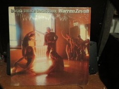 WARREN ZEVON “ BAD LUCK STREAK “ LP VG+ JK VG++ still in shrink wrap