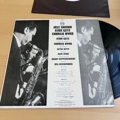 STAN GETZ CHARLIE BYRD JAZZ SAMBA VINYL VG++ VERVE Black Label German Press