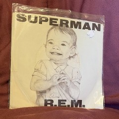 R.E.M. Superman b/w White Tornado Vinyl Single, I.R.S. Label, Rock