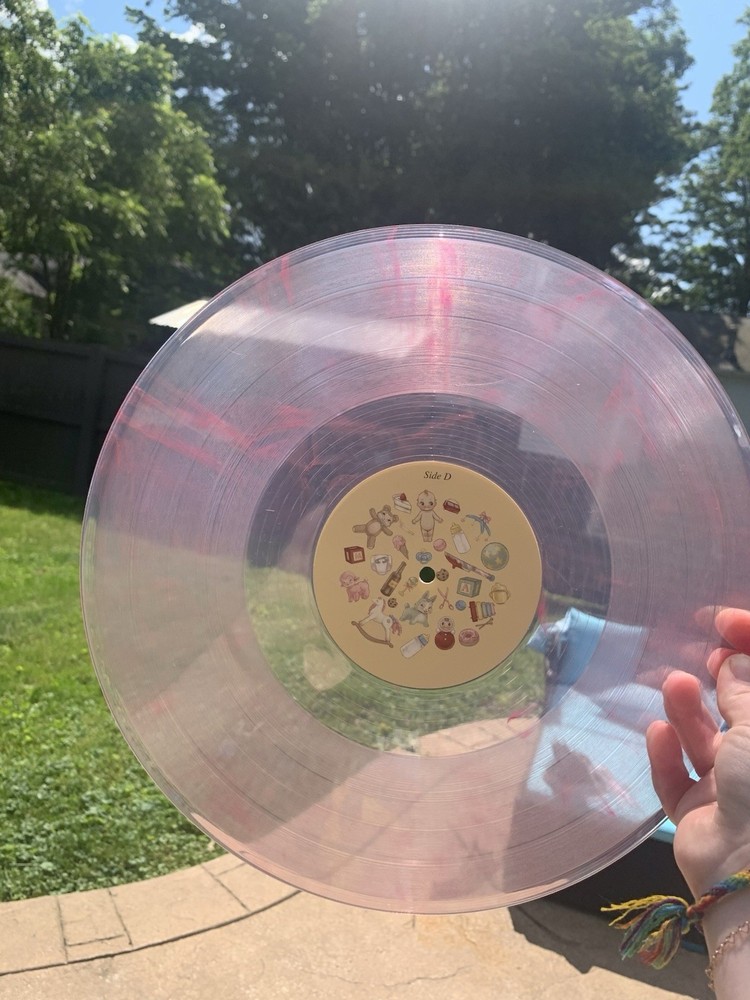 Melanie Martinez Cry Baby LP Colored Vinyl Record, Clear Pink