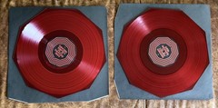 King Gizzard & The Lizard Wizard ~ Nonagon Live, 2LP Red Nonagon Shape Vinyl New
