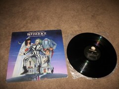 Beetlejuice soundtrack LP by Danny Elfman vinyl 1988 VG GHS24202 Geffen Records
