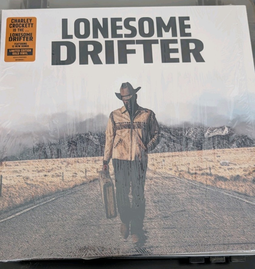 Charlie Crocket Lonesome Drifter Gold Colored Vinyl New Sealed Limited Release