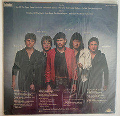 SURVIVOR Eye Of The Tiger & Insert FZ38062 LP VTG 80s Vinyl 1982 Rocky III Theme