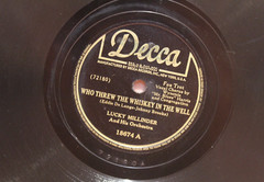 Lucky Millinder Who Threw The Whiskey In The Well / Shipyard Social Function 10″