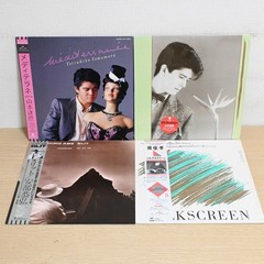 A124 Japanese City Pop LP Vinyl Lot (8) obi -Tatsuhiko Yamamoto,Yoshitaka Minami