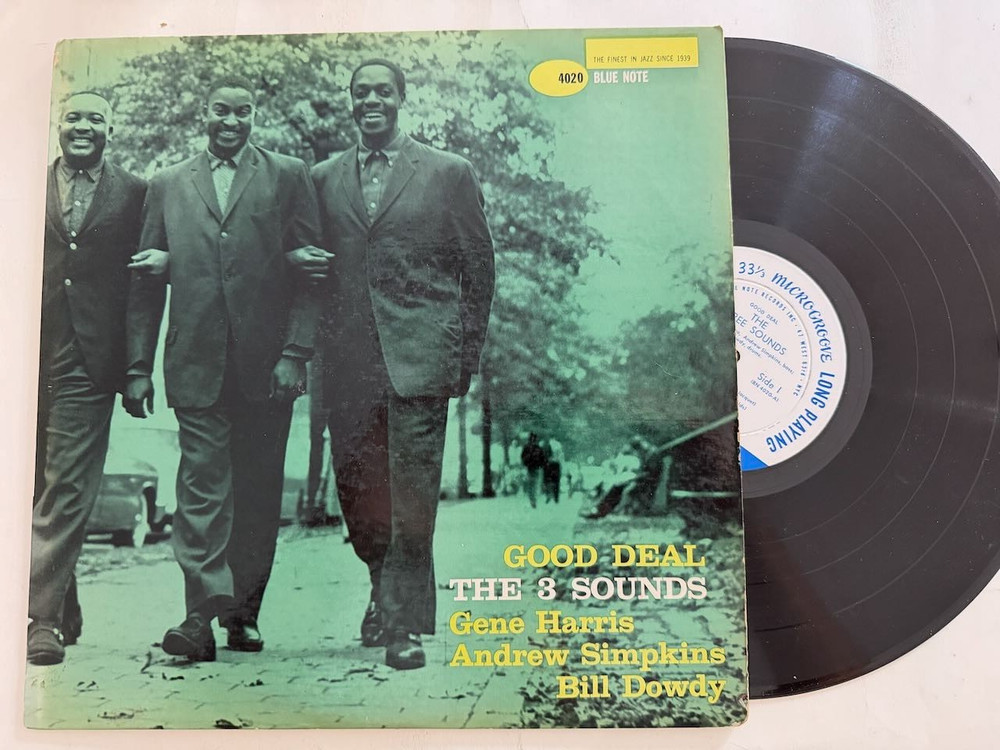 The Three Sounds Blue Note 4020 LP „Good Deal“ W.63rd DG Ear RVG ~Mono VG