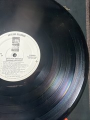 RARE LP VINYL RECORD: Jackson Browne WHITE LABEL PROMO Running on Empty FBHK