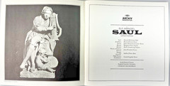 George Frideric Hande’s oratorio „Saul“ Vintage Collectible Vinyl 3 LP Box Set