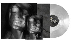 Ariana Grande Petal Vinyl Translucent Pearly White LP SIGNED PRESALE