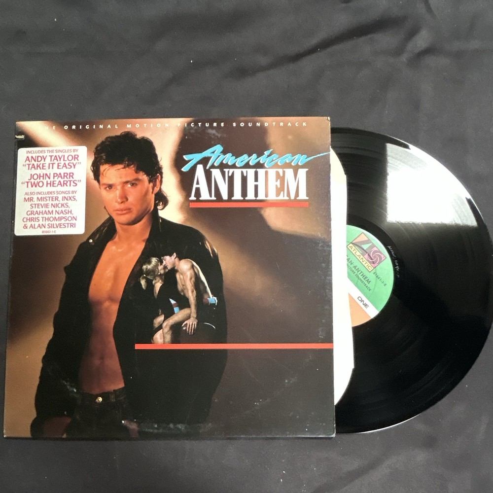 Atlantic American Anthem Soundtrack 12″ Black Vinyl LP Cardboard Sleeve 81611-1
