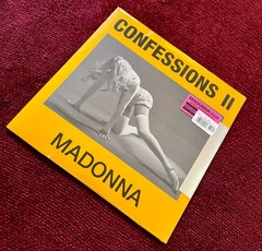 MADONNA CONFESSIONS RECORD HOT PINK VINYL BARNES NOBLE SEALED LP PROMO HYPE MINT