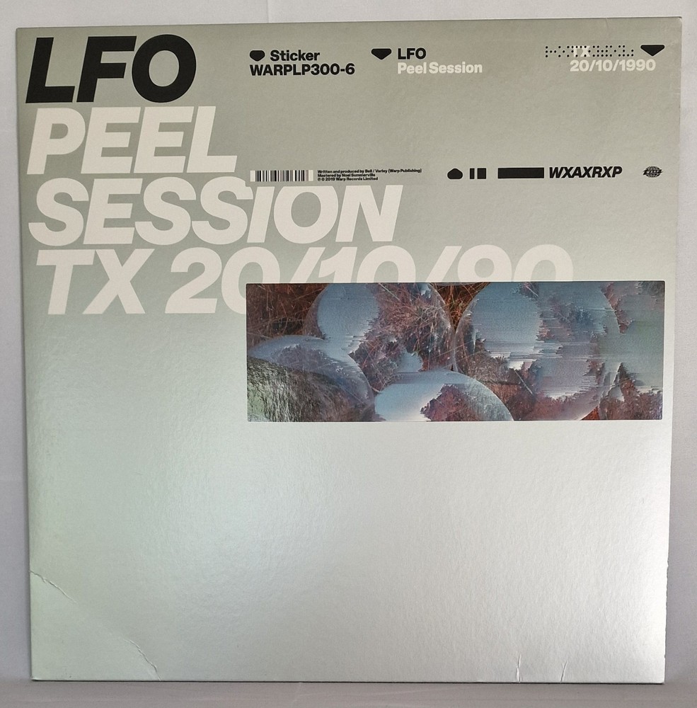 Peel Session by Lfo (Vinyl 2019) Ex Vg Plus Techo UK Warp Records