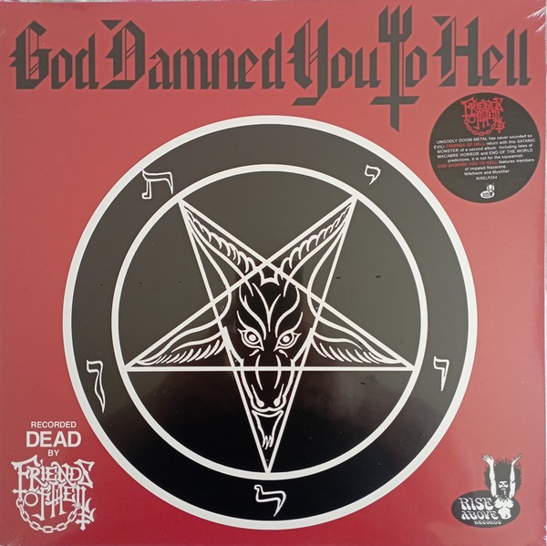 Friends Of Hell – God Damned You To Hell – 2024 Rise Above Records – Black Vinyl