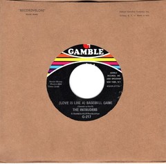 The Intruders- (Love is Like A) Baseball Game (VG+)
