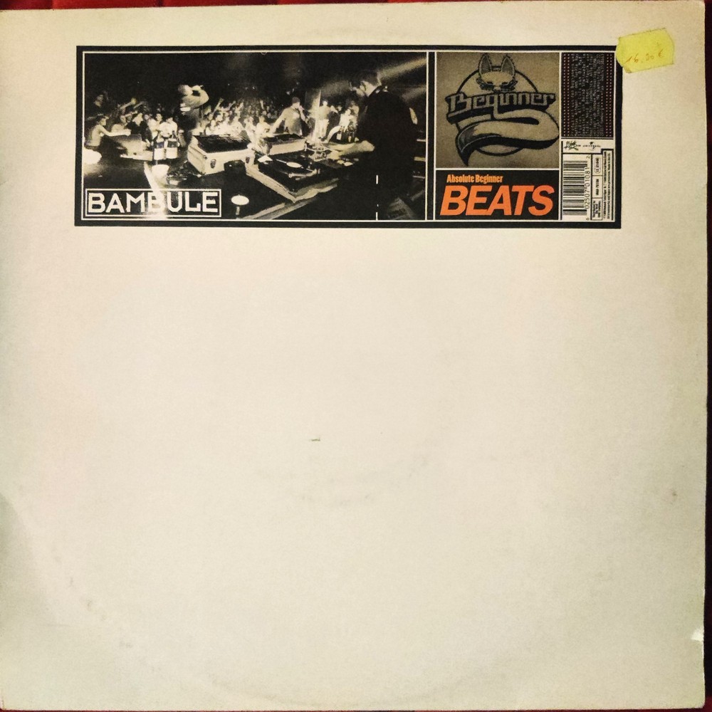 RARE Bambule – Absolute Beginner Beats 2xLP German Hip Hop Instrumentals 1998