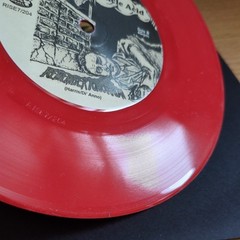 Uncle Acid & and the Deadbeats – Pusher Man 7″ Red Vinyl Single 2016 Rise Above