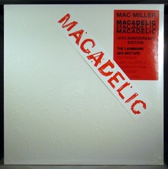 Mac MILLER Macadelic 10th Anniv. 12″ x 2 Tri COLOR VINYL Records + Sticker NEW