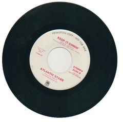 ATLANTIC STARR 45 RPM Promo Record „KEEP IT COMIN'“ UNPLAYED ’78 MINT