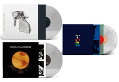 3 ALBUM LOT Coldplay A RUSH OF BLOOD + PARACHUTES + X&Y Clear Color Vinyl NEW!!