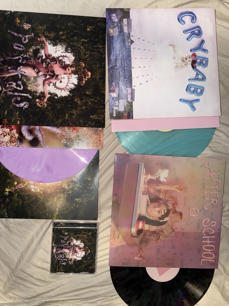 Melanie Martinez Vinyl Record Collection Lot of 3+ Signed Portals CD.