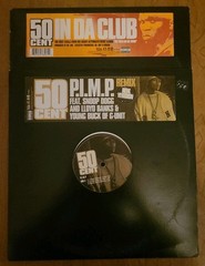 50 Cent Lot – In Da Club & P.I.M.P – Original Singles – 2 Records