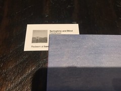 FIDDLEHEAD Springtime And Blind LP Splatter Vinyl-Basement Have Heart Angel Du$t