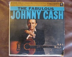 The Fabulous Johnny Cash Vol. II vinyl EP B12532 4 songs RARE VG+