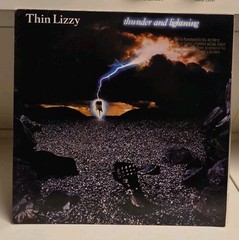Thin Lizzy „Thunder And Lightning“ Original Pressing Promo LP