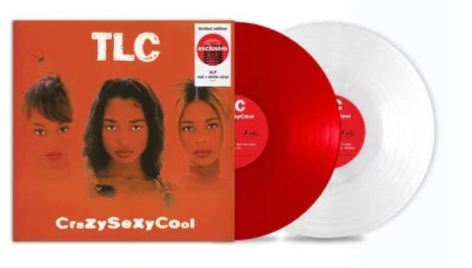 TLC – CrazySexyCool (Limited Red & White 2 Vinyl LP) – USED !!