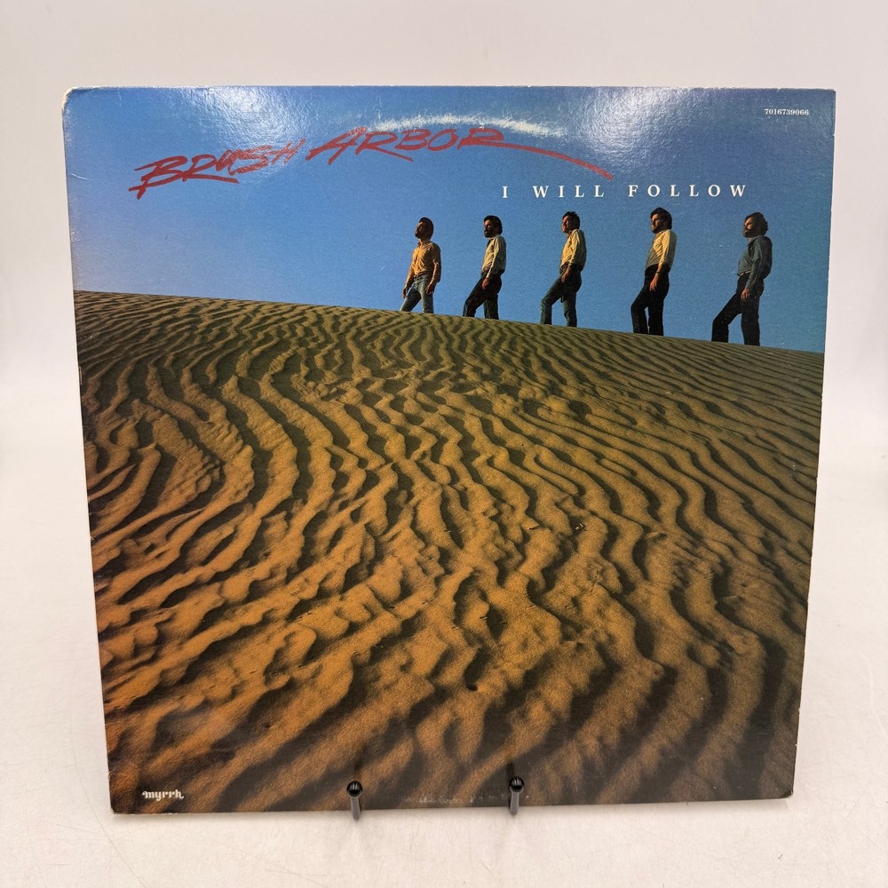 Brush Arbor – I Will Follow LP Record 1980 Myrrh Contemporary Christian 33 G+