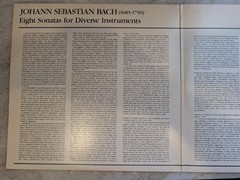 Lot of 4 Johann Sebastian Bach – Vintage Vinyl Original Pressings – EX/NM!!