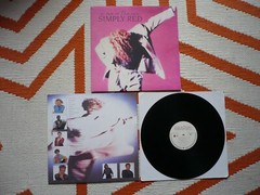 Simply Red A New Flame Vinyl 1989 European WEA Elektra 1st Pres LP Mick Hucknall