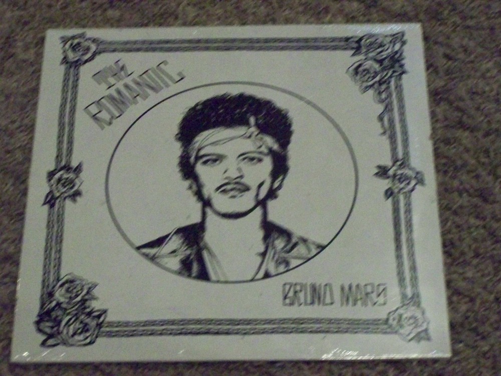 BRUNO MARS „THE ROMANTIC“ POLISH IMPORT LP PRESSED ON APPLE RED VINYL BRAND NEW