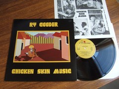 RY COODER – CHICKEN SKIN MUSIC – UK LP + INSERT WARNER K54083 / 1976 NM/NM
