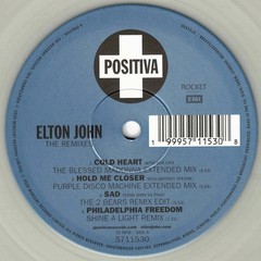 Elton John ‎– Positiva Presents Elton John The Remixes (GLOW IN THE DARK VINYL)