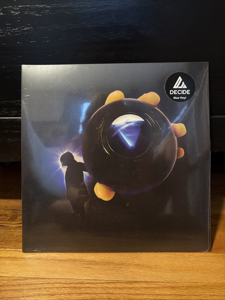 Djo DECIDE 2022 BLUE COLORED VINYL LP RECORD Sealed W/ Hype Sticker