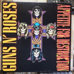 Guns ‚N Roses Appetite For Destruction Vinyl Geffen 1987 GHS 24148
