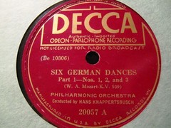 1928 Hans Knappertsbusch Berlin Philharmonic MOZART Six German Dances K. 509