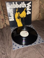 Black Sabbath Vol 4 Lp Gatefold Vg+ Vinyl BS 2602 Warner