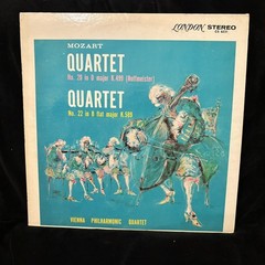 LONDON CS 6231 MOZART Quartets K. 499 & 589 VIENNA PHILHARMONIC QUT WB DG FFSS