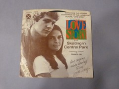 Francis Lai – Theme From Love Story / Skating in Central Park – 45 rpm – VG