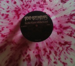 100 Demons ‎– In The Eyes Of The Lord LP NEW Colored Vinyl Record Hardcore Punk