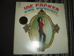 Joe Cocker – Mad Dogs & Englishmen 1974 USA Gatefold Reissue Vinyl 2 Rec. Set E