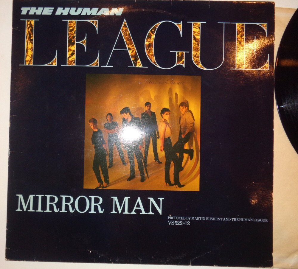 The Human League – Mirror Man – 1982 Vinyl 12″ Single New Wave Synth Pop NM