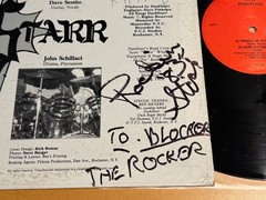 BAND SIGNED Rare DARK STARR Private METAL Rochester, NY 12″-EP NM! *VIDEO*
